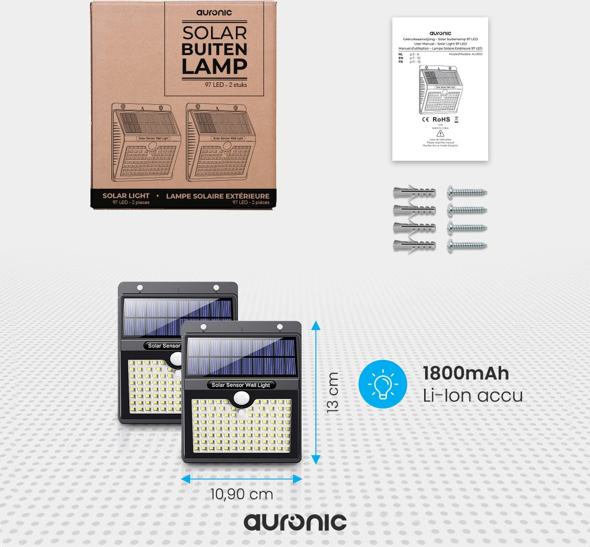 Buitenlamp met Bewegingssensor