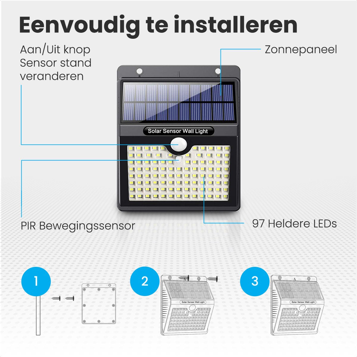 Buitenlamp met Bewegingssensor