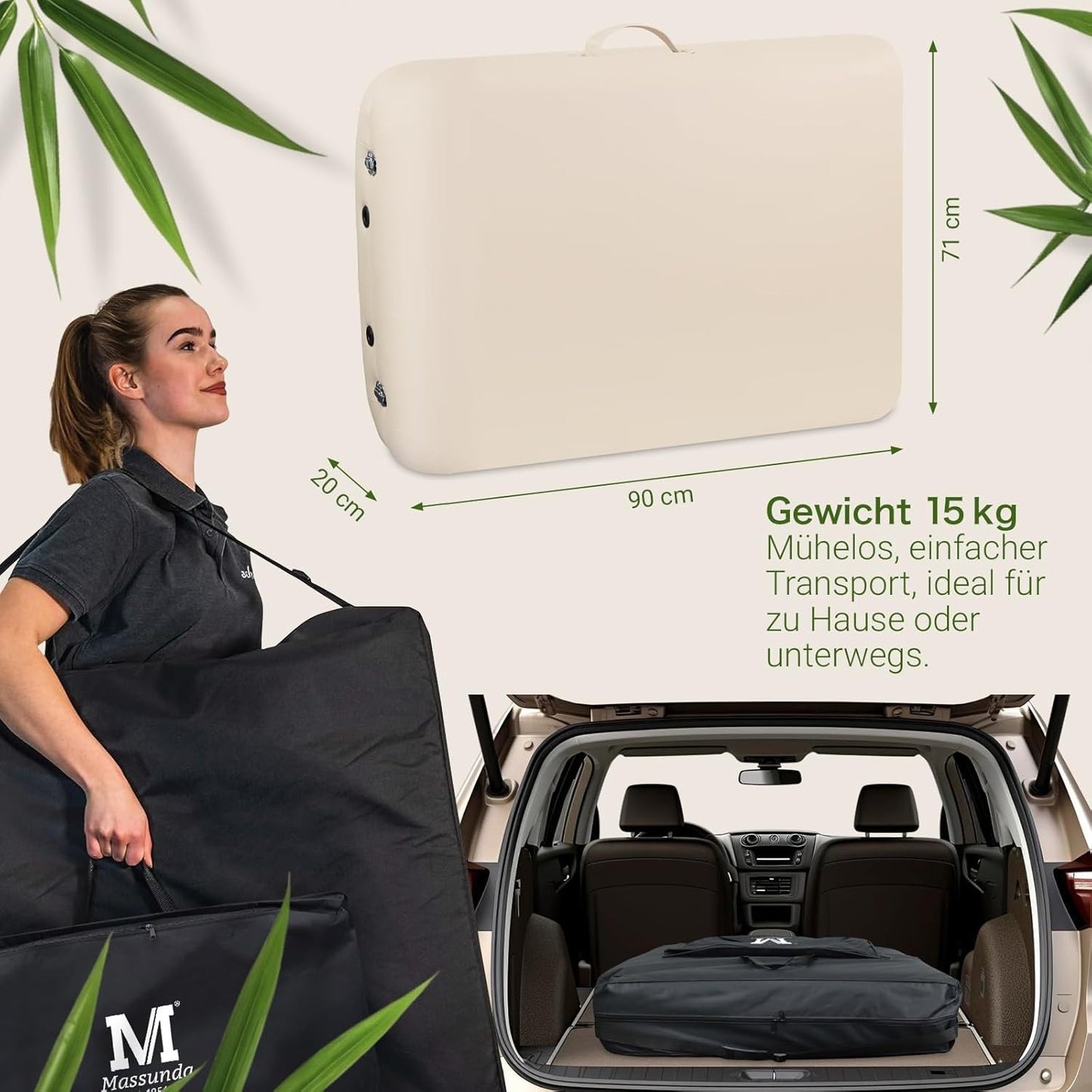 Seruva™ Professionelle Massageliege